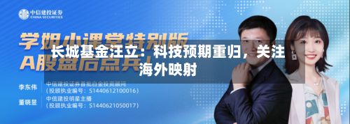 长城基金汪立：科技预期重归，关注海外映射-第1张图片