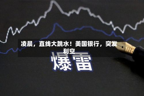 凌晨	，直线大跳水！美国银行，突发利空-第1张图片
