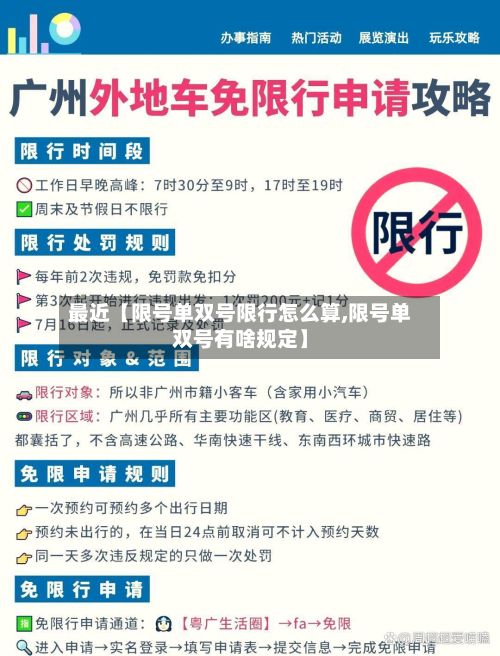 最近【限号单双号限行怎么算,限号单双号有啥规定】-第1张图片