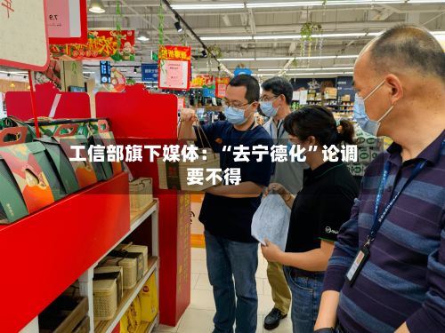 工信部旗下媒体：“去宁德化”论调要不得-第1张图片