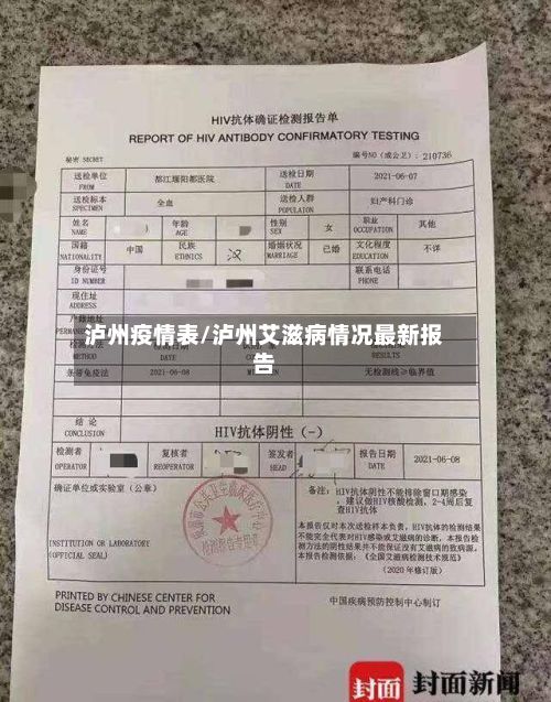 泸州疫情表/泸州艾滋病情况最新报告-第1张图片