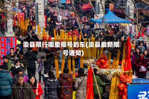 浚县限行哪里限号的车(浚县最新限号通知)-第1张图片