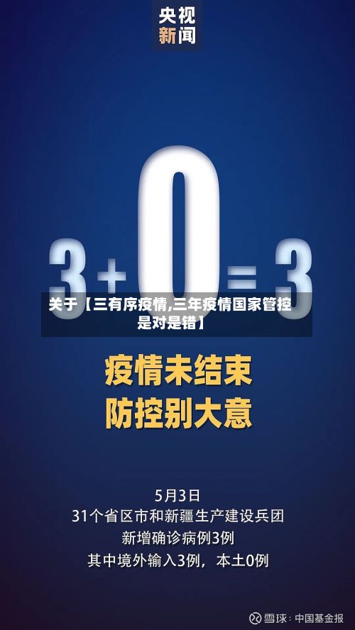 关于【三有序疫情,三年疫情国家管控是对是错】-第1张图片