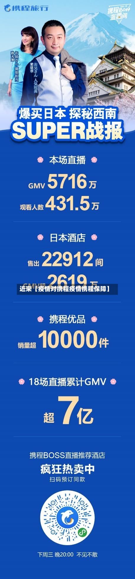 近来【疫情对携程疫情携程保障】-第1张图片
