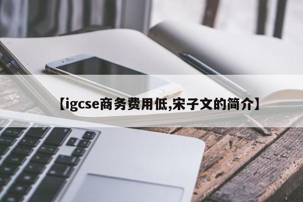 【igcse商务费用低,宋子文的简介】