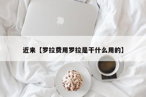 近来【罗拉费用罗拉是干什么用的】